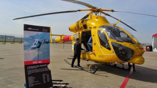 MD Helicopters  na ABACE 2014 em Xangai