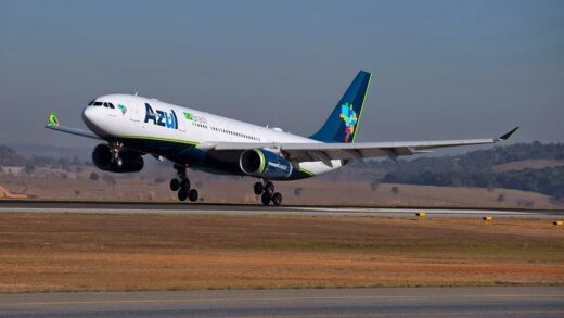 Chegou o Airbus 330 da Azul Linhas Aéreas, primeiro wide-body da empresa
