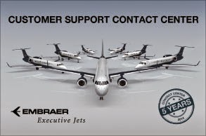 Embraer anuncia atendimento especial a jatos executivos e expansão da rede de suporte no Nordeste