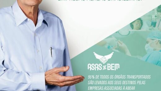 Campanha mostra que setor aéreo salva vidas