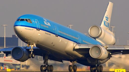 MD-11 realiza último voo comercial pela KLM