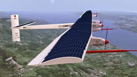 Avião à luz solar dará volta ao mundo em março