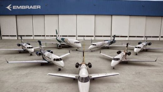 Embraer cumpre meta de entrega de jatos em 2014