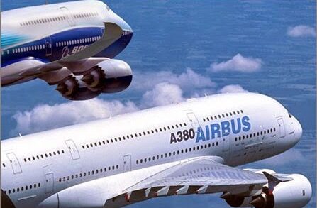 Airbus liderou encomendas mas Boeing entregou mais