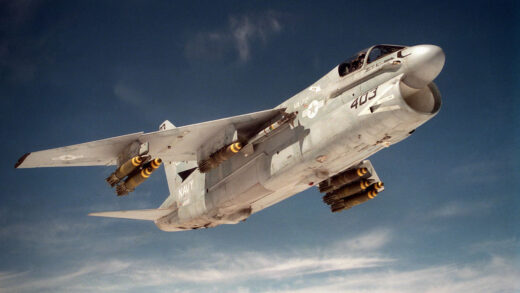 Aeronaves históricas, o Vought A-7 Corsair II