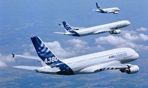 Airbus divulga o preço de suas frotas