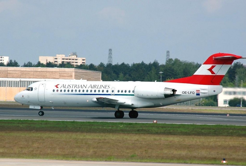 Austrian Airlines Fokker 70