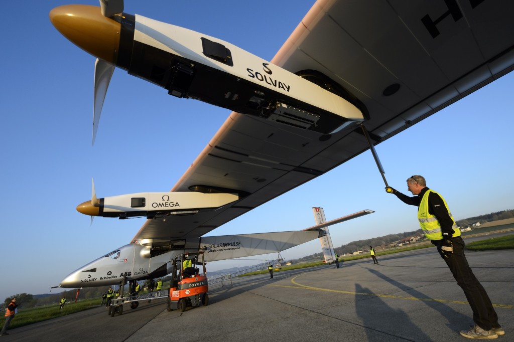 Mideast Abu Dhabi Solar Plane