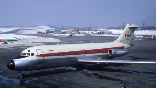 Aeronaves históricas, o Douglas DC-9