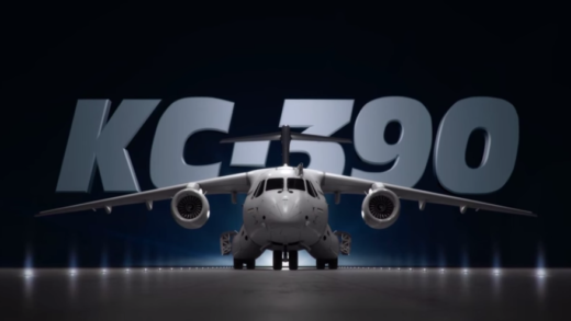 Novo vídeo do Embraer KC-390