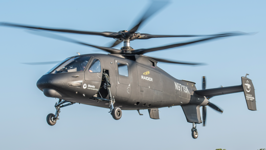 Sikorsky S-97 RAIDER levanta voo em Palm Beach