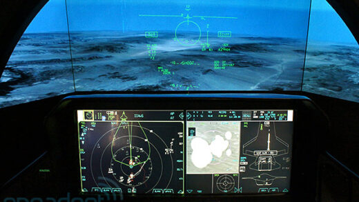 Lockheed Martin F-35 Lightning II Stealth Fighter Cockpit Demonstrator Hands-On
