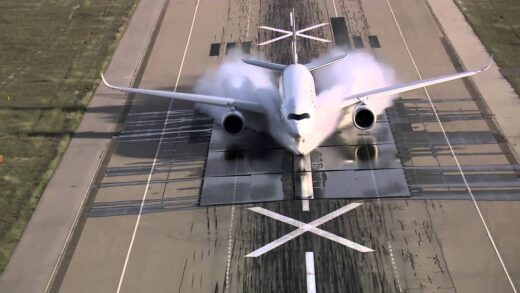 A350 XWB water ingestion tests
