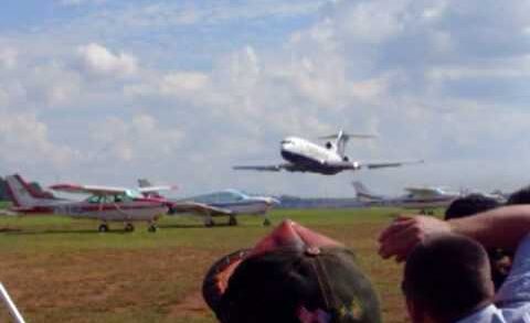 RASANTE DO BOING 727-127 C NA AERO SPORT 2002 – SOROCABA