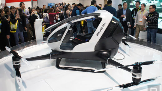 Ehang 184 – O primeiro Drone com capacidade de transportar pessoas