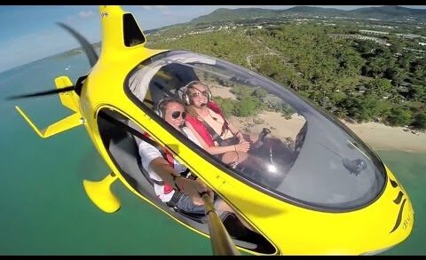 Flying Over Phuket Islands with Cavalon by AutoGyro