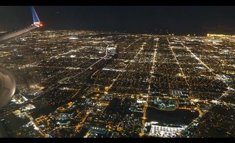 United Boeing 757-300 – Turbulence & Sea of Lights – from Kailua-Kona to Los Angeles/