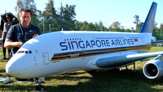 Airbus A380-800 Rádio controlado, em escala 1:15 !