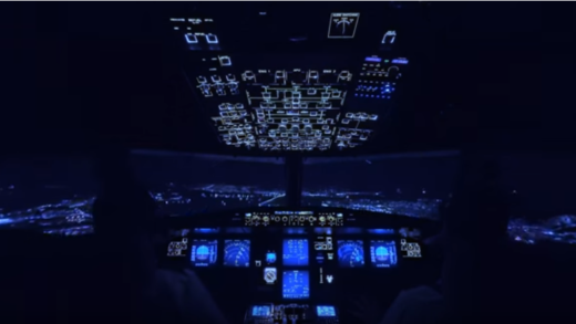 Airbus Cockpit + GoPro 4 Black