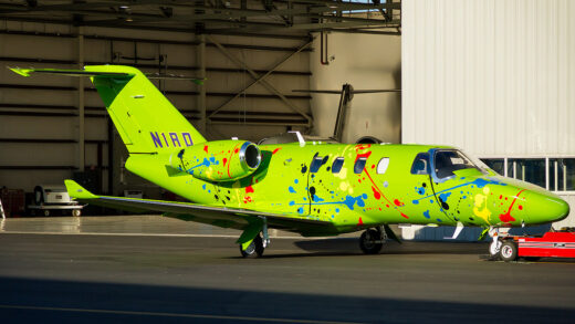 Duncan Aviation’s Citation M2 Paint Time Lapse Video
