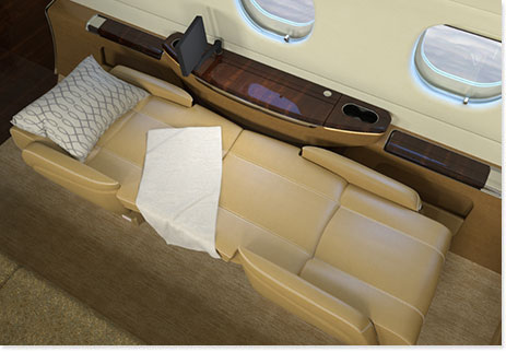 Legacy_450-midlight_private_aircraft_seat_berthing