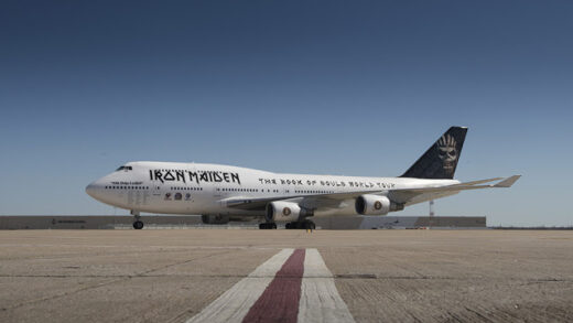 Decolagem Boeing 747-400 da Banda Iron Maiden, de Guarulhos, SP