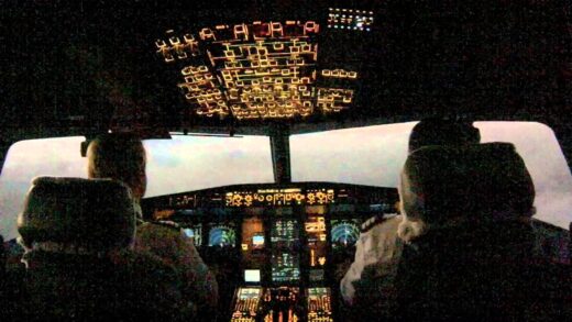 1080 HD FULL FLIGHT – AIRBUS cockpit from start to end – Copenhagen – Vagar