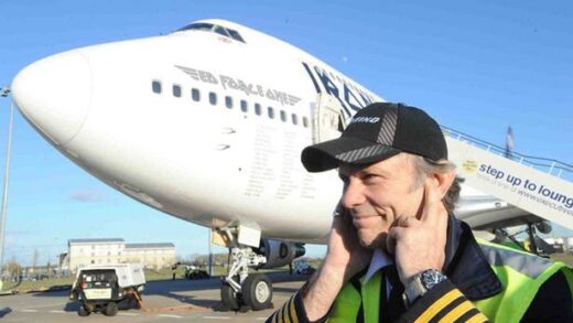 Iron Maiden – Ed Force One take off from Fortaleza