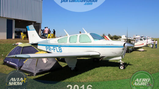 Aeronaves Beechcraft no Aviashow 2016