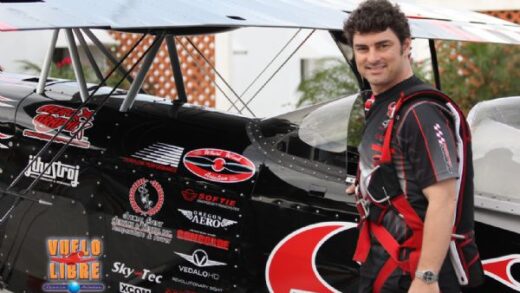 Skip Stewart e o Pitts S-2B – Aerorock – Pará de Minas -Brasil
