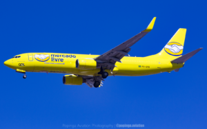 GOL Linhas Aéreas recebe a nona aeronave voltada para o Mercado Livre