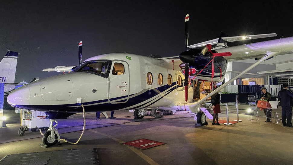 TAM Aviação Executiva apresenta o Cessna 408 SkyCourier na LABACE 2025